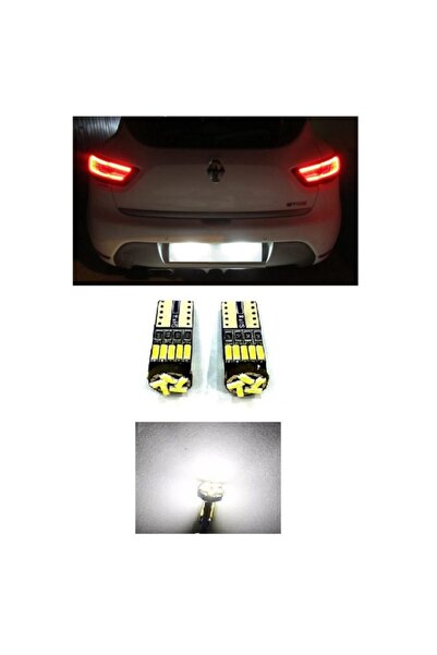 Fardoktoru Renault Kadjar Oto Led Plaka Aydınlatma Ampulü T10 W5w