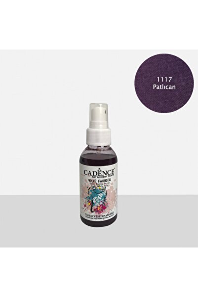 Cadence Boya Cadence Sprey Kumaş Boyası 1117 Patlıcan 100 Ml.