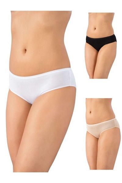 Bestin Γυναικεία εσώρουχα 3 Πακέτα Bamboo Low Waist