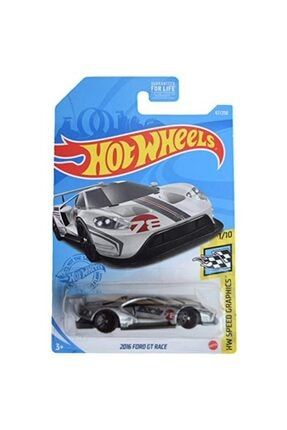HOT WHEELS 2016 Ford Gt Race 1 10 Tekli Araba