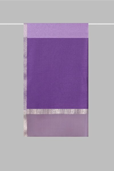 ARMANDA Silk Double Color Shawl - Lilac-Lilac