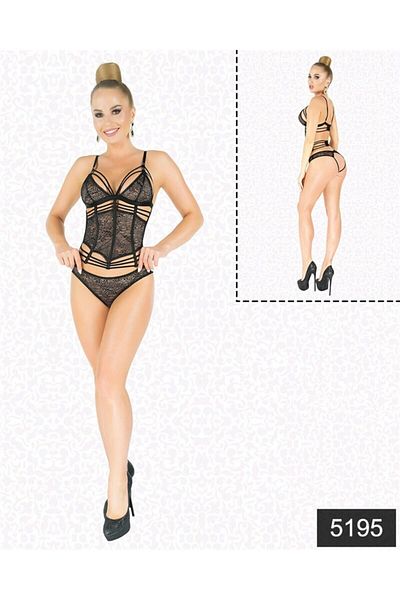 Elawin Aria's Closet - Glitter Lace Bustier Set