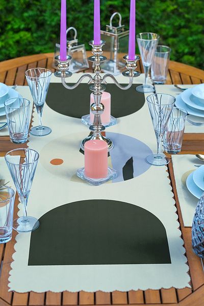Realhomes 4+1 Ethnic Special Design American Service & Runner Set