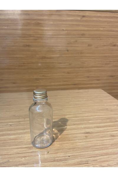 tekcamplastik 30 Cc Cam Gold Kolonya Şişesi(50 Adet)