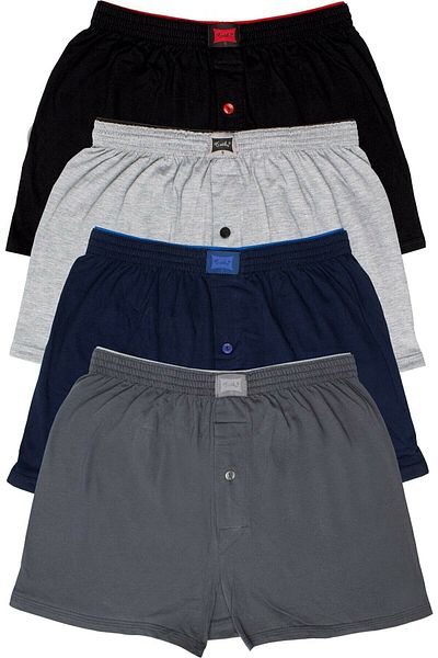 Tutku Ανδρική πετσέτα μέσης Boxer Mixed Pack 4 (μαύρο-γκρι-navy-smoked) 4τμχ T0004
