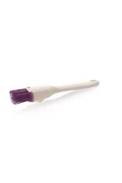 Tupperware Silicone Brush Egg And Dough Brush Hsgl White-purple