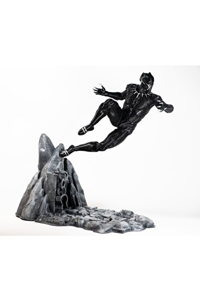 dream3d Black Panther Diorama / Figür - Kara Panter - 27 Cm
