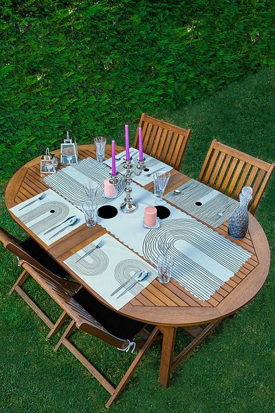 Realhomes 4+1 Set de service și alergător american cu design special