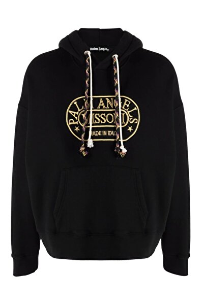 Palm Angels Erkek Missoni Heritage Oversize Hoodie Sweatshirt