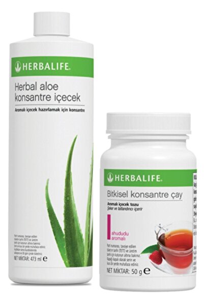 Herbalife Set Aloe Konsantre Içecek Ve Ahududu 50 G Çay