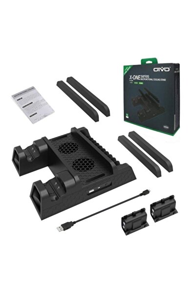 Oivo Xbox One Stand Fanlı Şarj Göstergeli Bataryalı Dock Xbox One X S