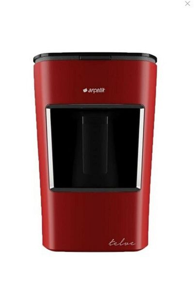 Arçelik K 3300 Mini Grounds Red Turkish Coffee Machine