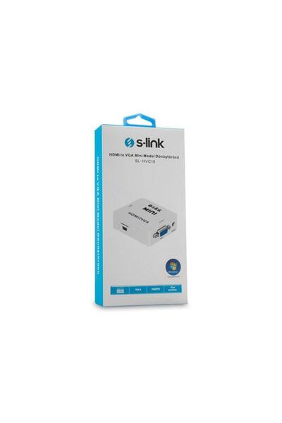 S-LINK Sl-hvc10 Hdmı To Vga + Audio Çevirici