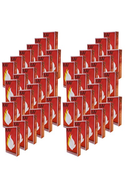 Kav Extra Uzun Kibrit (10cm , Ortalama 45çöp) '' 48 Paket '' ( Puro Kibriti )