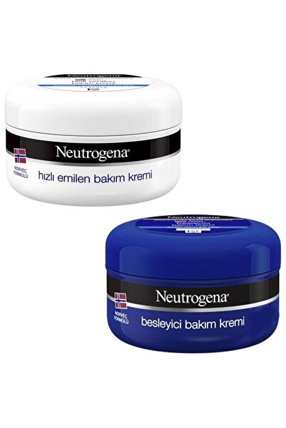 Neutrogena Yoğun Bakım Kremi 200 Ml + Besleyici Bakım Kremi 200 Ml