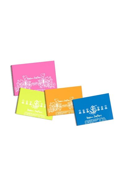 Gıpta Picture Notebook Pp Cover Spiral 35x50 Cm 25 Sheets