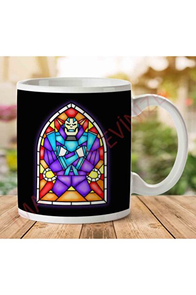 ART HEDİYE كوب Stain Apocolypse X Men مطبوع عليه نافذة على الجانبين