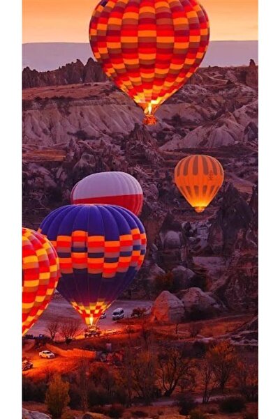 Genel Markalar Kapadokyada Balonlar Pixart Sanat Elmas Mozaik Tablo Diamond T...