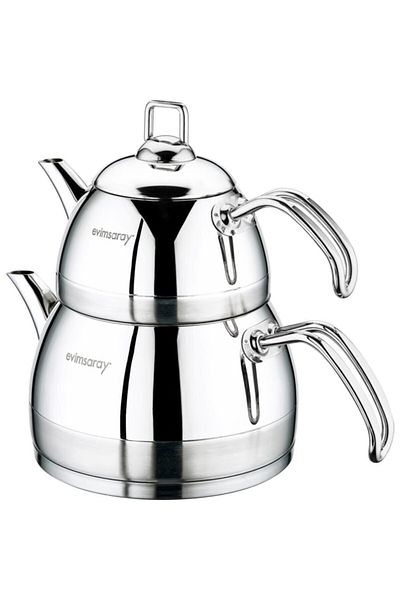 Evimsaray Large Plain Venus Teapot - 1323