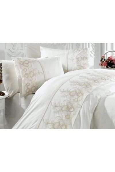 Çeyiz Bahçesi Σετ παπλωματοθήκης French Lace Vessalüx