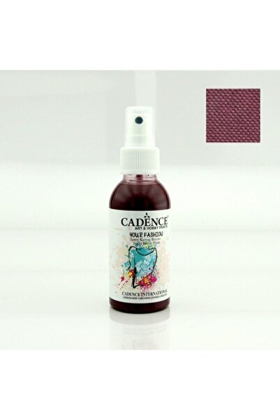 Cadence 1108 Bordo Sprey Kumaş Boyası 100 Ml Craft Hobi