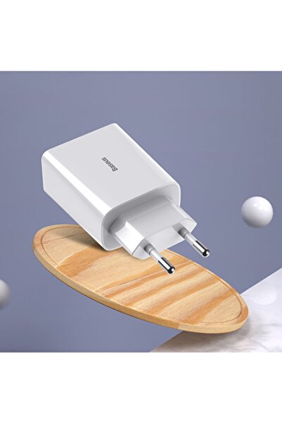 Baseus Speed Mini Quick Charger 20w Şarj Başlık Type-c Hızlı Şarj Adaptörü