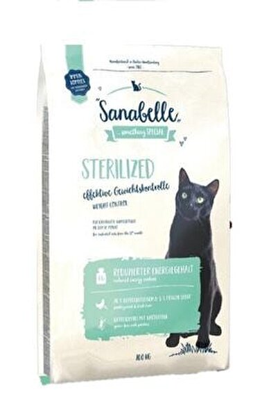 Sanabelle Sterilised Kisirlastirilmis Tahilsiz Kedi Mamasi 10 Kg Fiyati Yorumlari Trendyol