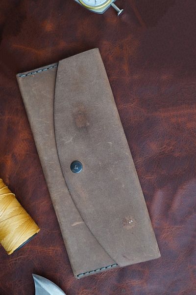 New Coast Leather 1900's Γυναικείο Πορτοφόλι από Γνήσιο Δέρμα Χειροποίητο Δερμάτινο