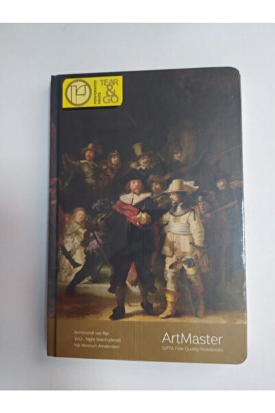 Gıpta Art Master 17x24 120 Yp. Çizgisiz Sert Kapak Defter Model 2