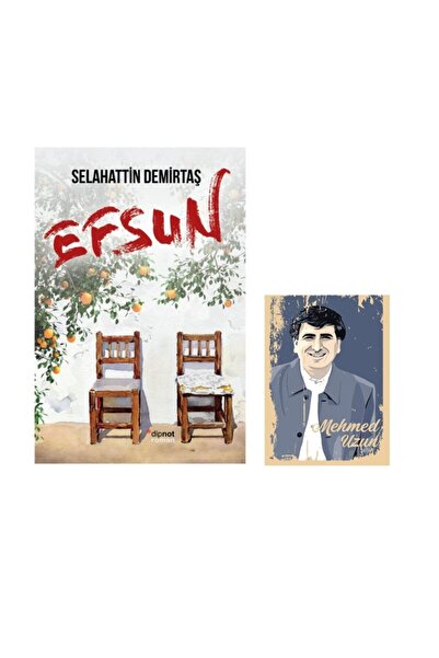 Dipnot Yayınları Efsun Selahattin Demirtaş - Mehmed Uzun Resimli Not Defteri ...