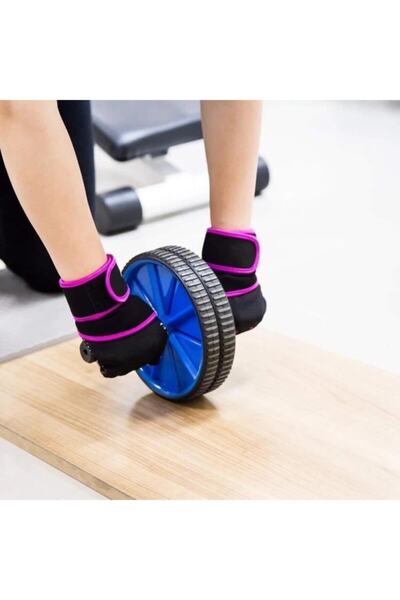 Buffer Fitness Abdominal Ab Wheel