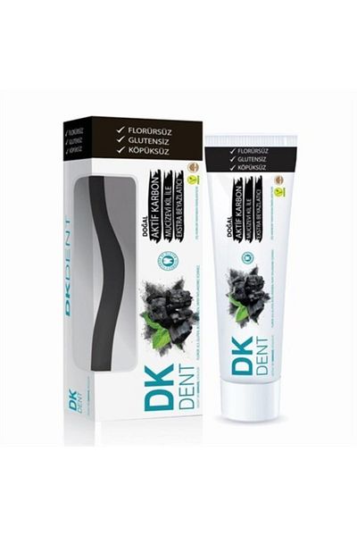 Dabur Dk Professional Dent - 75ml Activated Carbon Toothpaste, X 3 Pieces
