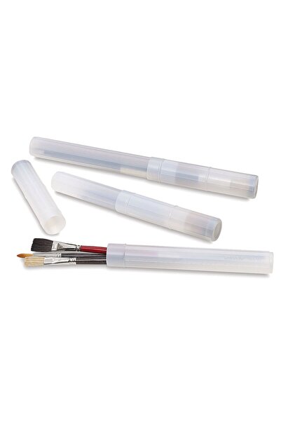 Genel Markalar Sanatsal Fırça Saklama Tüpü Fırça Boyuna Göre Uzayabilir Orta Boy