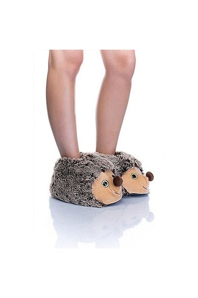 Twigy Yy0318 Tw Hedgehog 1 Γκρι Γυναικείες Παντόφλες Animal Figured