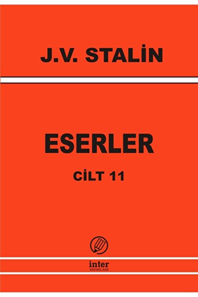 J. V. Stalin Eserler Cilt 11