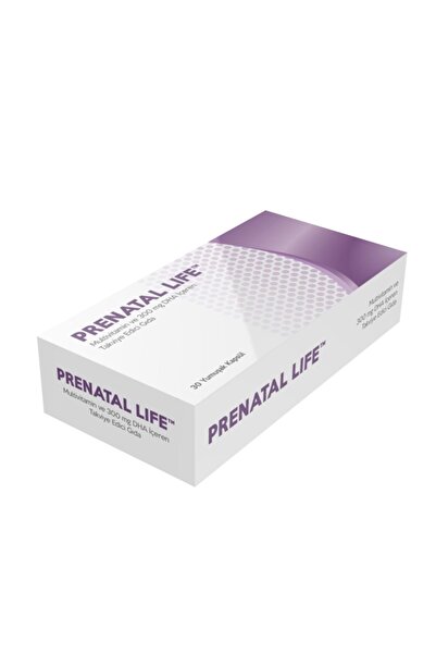 Prenatal Life Multivitamin Ve 300mg Dha Içeren Takviye Edici Gıda 30 Kapsül