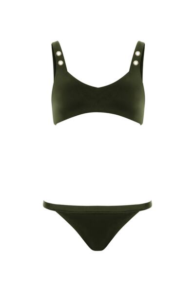 Sand & Blue Dahlia Green