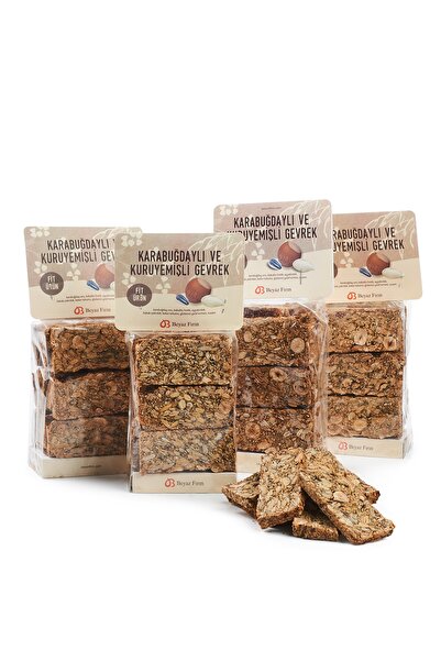 Beyaz Fırın Dörtlü Karabuğdaylı Ve Kuruyemişli Fit Gevrek Paketi