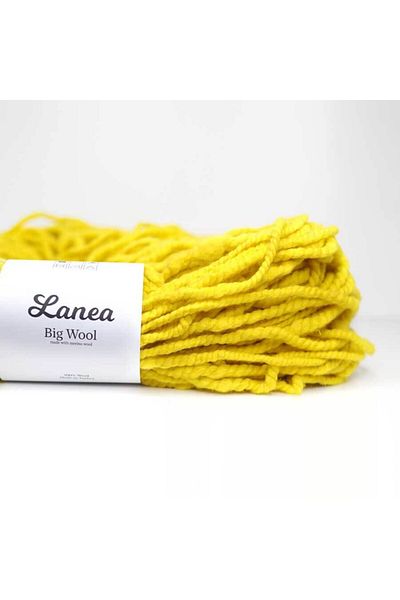 Lanea Big Wool Χοντρό Μαλλί / Κίτρινο / 005