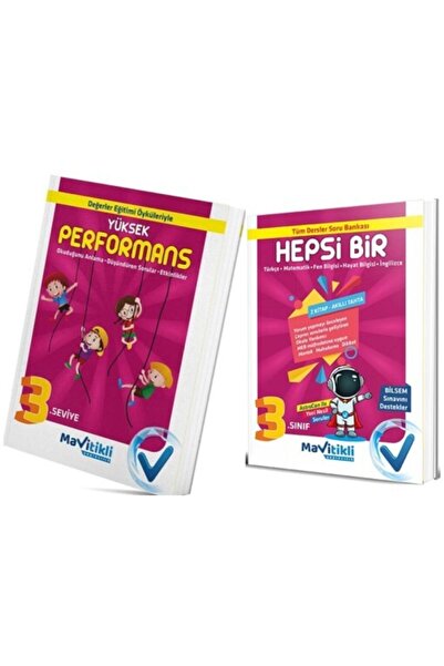 Mavitikli Yayıncılık 3.sınıf Tüm Dersler Soru Bankası & Okuduğunu Anlama