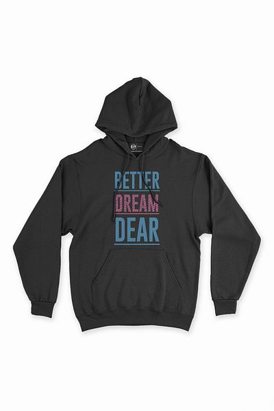 Cix Better Dream Dear - Черен суитшърт с качулка