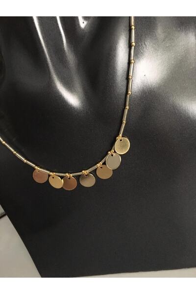 Accessories Gold Üçlü Kolye