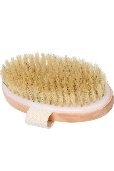Neler Geldi Neler Natural Horsehair Brush Handheld Cellulite Brush Face Brush