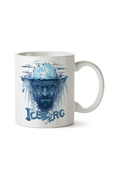 ART HEDİYE كوب كوب بطبعة جانبين من Breaking Bad Ice Berg