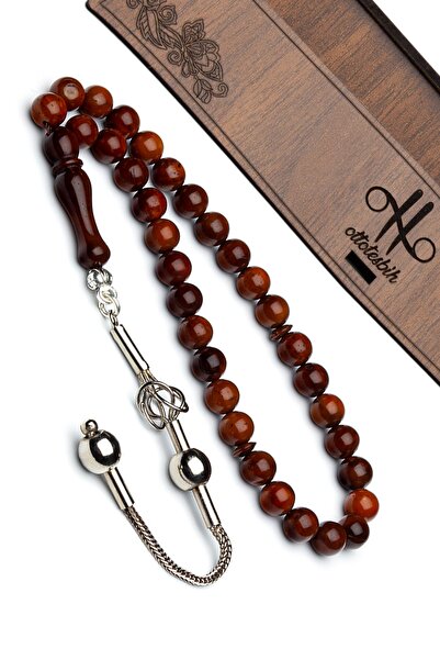 OTTOTESBİH Ανδρικό δώρο Σουλεϊμανιέ με φούντες 7 χιλιοστών μήκους καρπού Κούκα Τεσβιρ