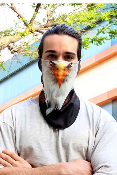 Tıklaalbeni Kara Kartal Kayak Ve Snowboard Yüz Maskesi Snowsea 2081