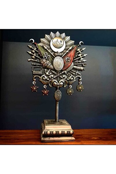 savaşoğlusanatevi Osmanlı Devlet Arması Masa Üzeri Figür