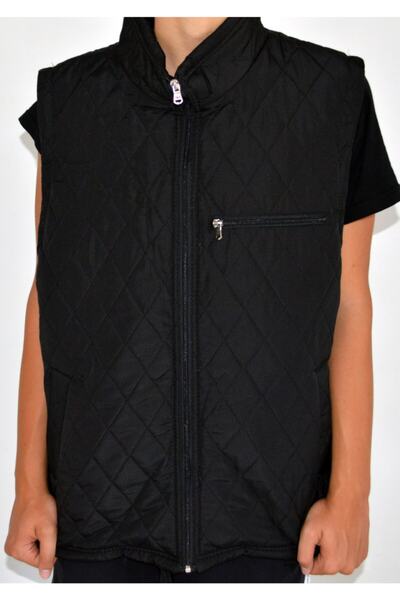 DERİNMAVİTASARIM Kışlık Kapitoneli I Polarlı Şişme Normal Battal Büyük Beden ...