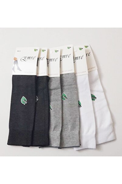 Emre Diz Altı Topuksuz Kadın Çorap 6lı
