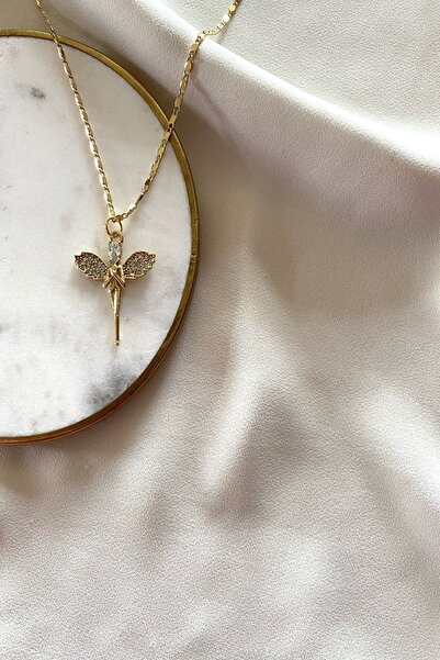 gaila design Kanatlı Melek Kolye